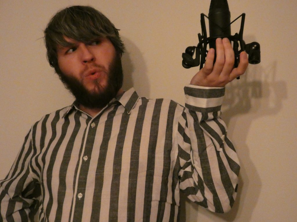 Chris Rydal with Microphone